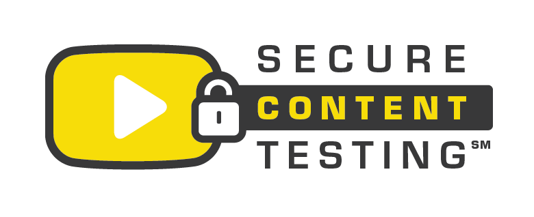 secure content testing logo